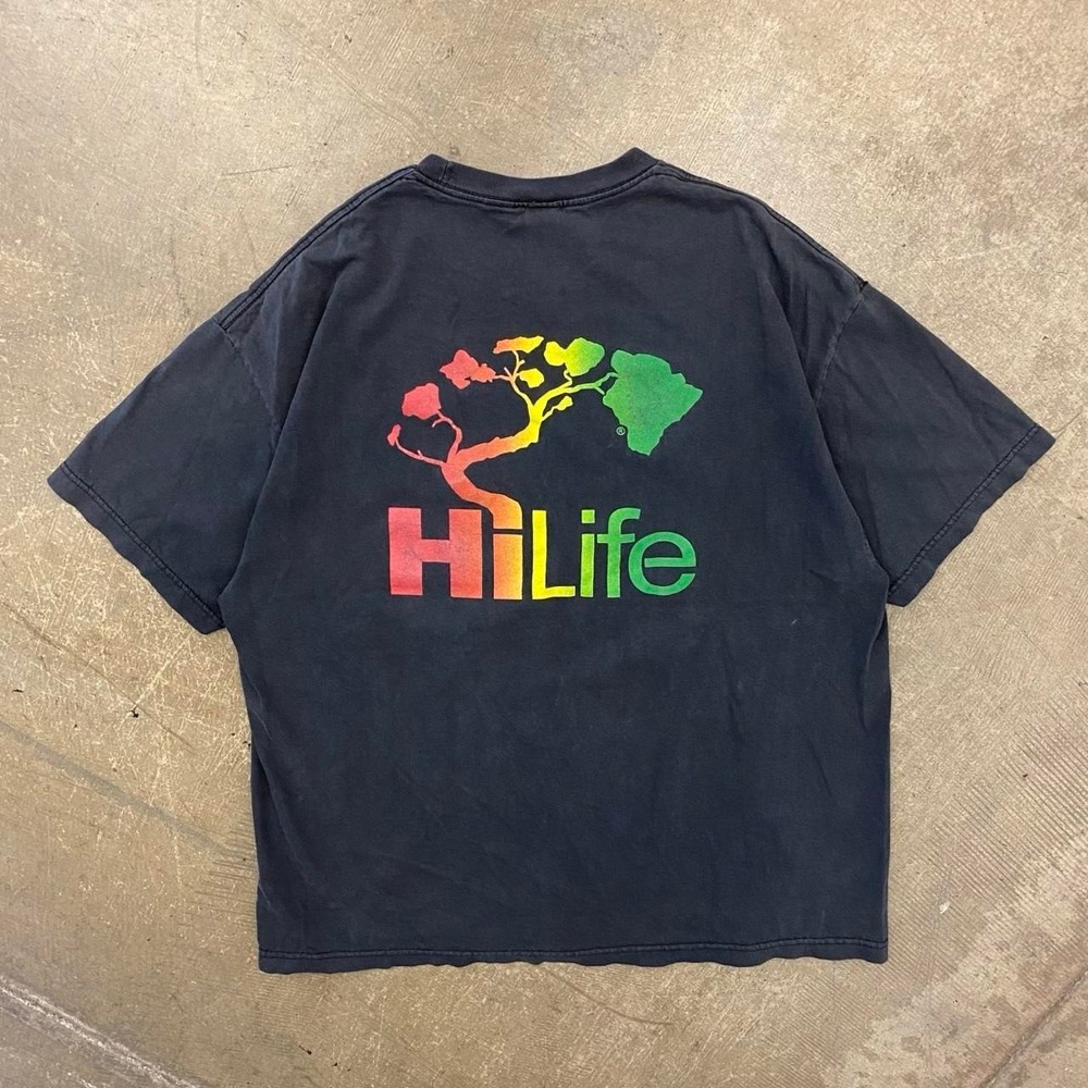 Vintage Surf Hawaii HiLife Y2K Surfwear T-Shirt Size XXL